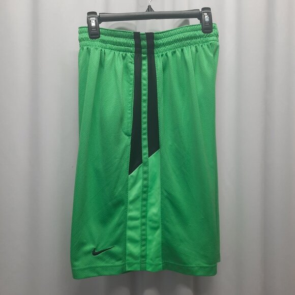 Nike Other - Nike Dri-FIT Basketball Shorts Men's XL Green Black Mesh 11" Inseam 682983-322